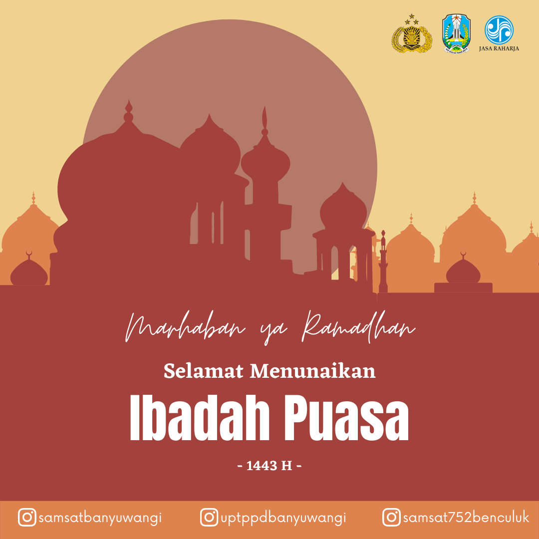 Selamat Menunaikan Ibadah Puasa – SAMSAT Banyuwangi